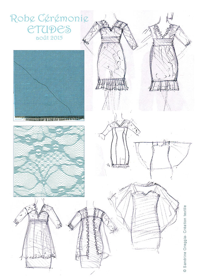 dessin robe
